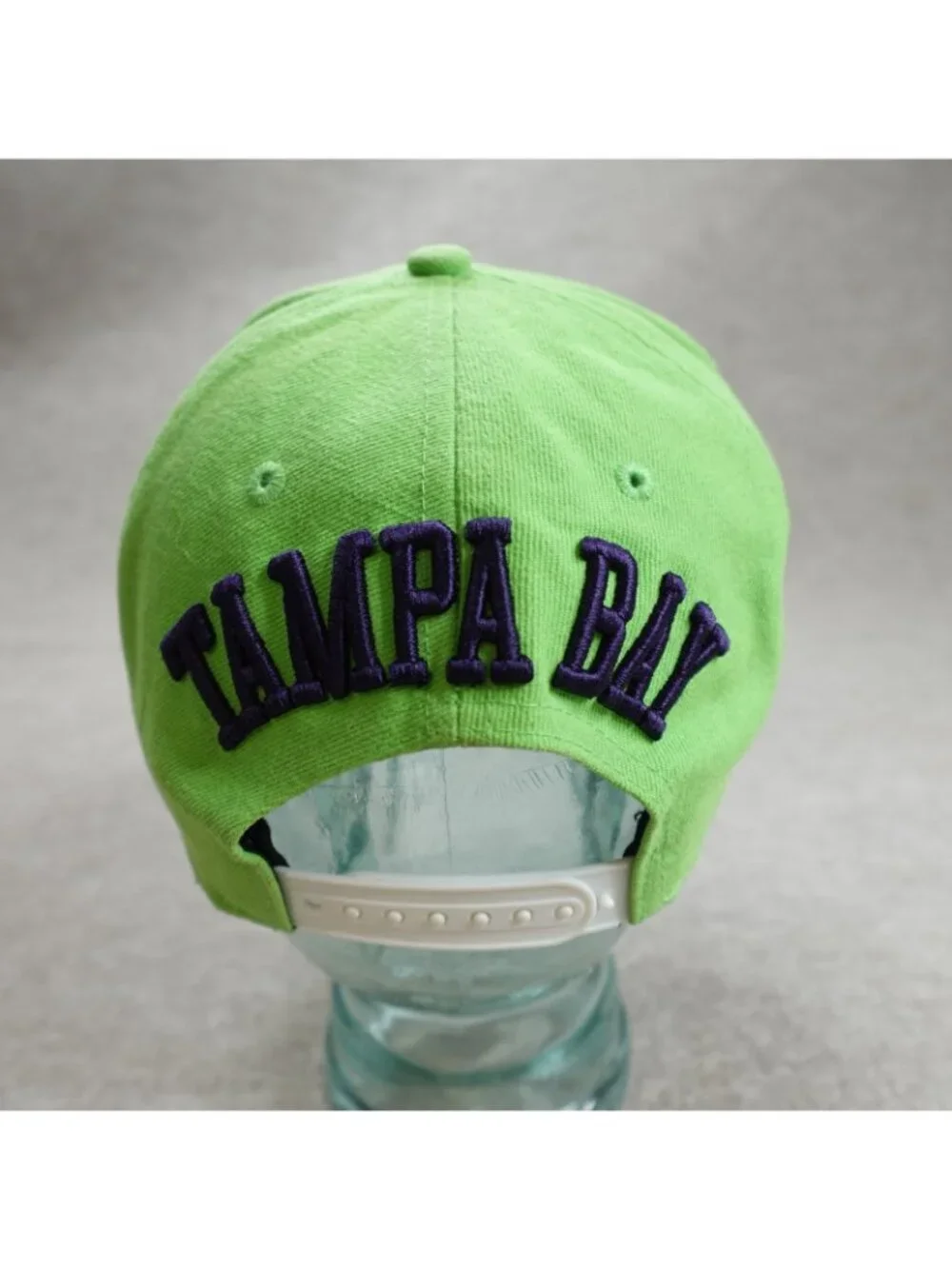 Tampa Bay Rays Hat Green Embroidered Vintage Blockhead Snapback